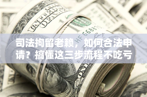 济南司法拘留老赖，如何合法申请？搞懂这三步流程不吃亏！