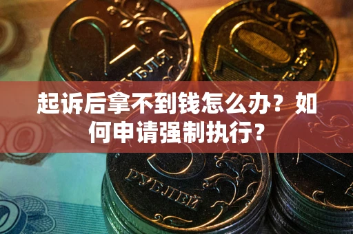 济南起诉后拿不到钱怎么办？如何申请强制执行？