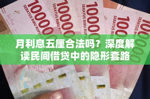 济南月利息五厘合法吗？深度解读民间借贷中的隐形套路