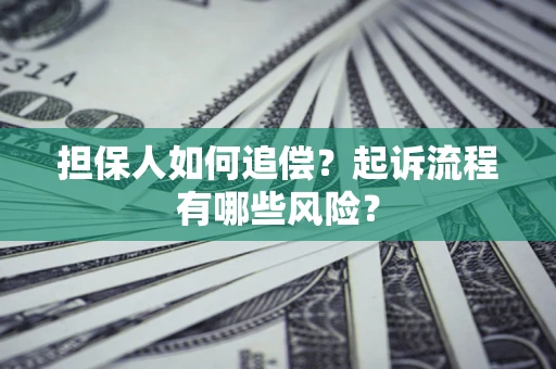 济南担保人如何追偿？起诉流程有哪些风险？