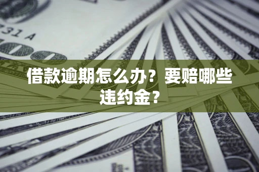 济南借款逾期怎么办？要赔哪些违约金？