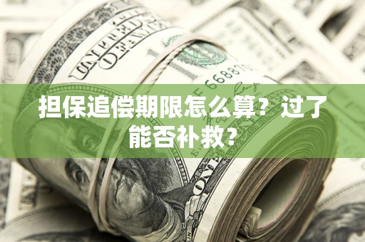 济南担保追偿期限怎么算？过了能否补救？