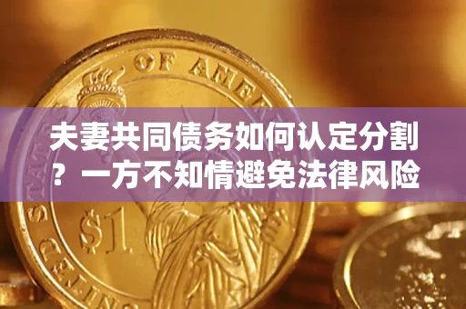 济南夫妻共同债务如何认定分割？一方不知情避免法律风险必看！